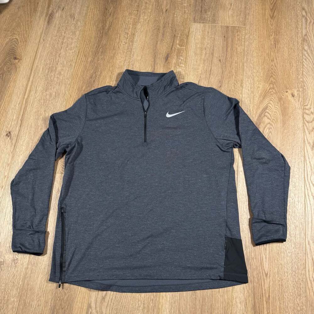 Nike Dri-FIT Element Running 1/2 Zip Pullover Gray Men’s XXL - Picture 2 of 8